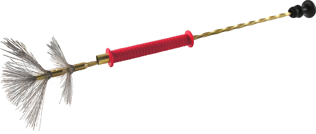 SCOVOLO X3 CON 3 PUNTE INOX LAVABOTTIGLIE