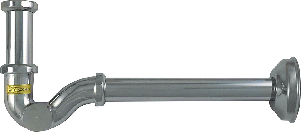 SIFONE ESSE 11/4 SENZA PILETTA S25/6T20 CROMATO