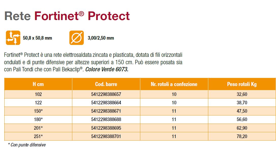 RETE FORTINET PROTECT H102