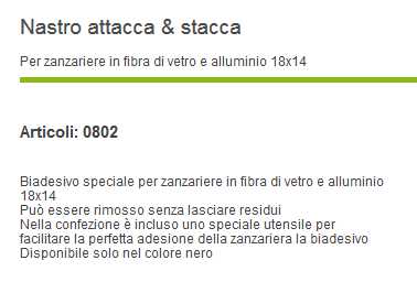 NASTRO ZANZ ALL/FIB 6.6MT 