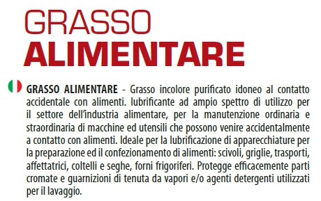 GRASSO ALIMENTARE SPR 400M