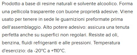 MASTICE GUARNIZIONI 100ML 