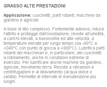 GRASSO CUSCINETTI    100ML