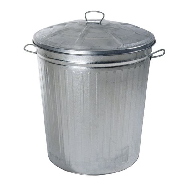 BIDONE ZINCO RINF   62 LT 