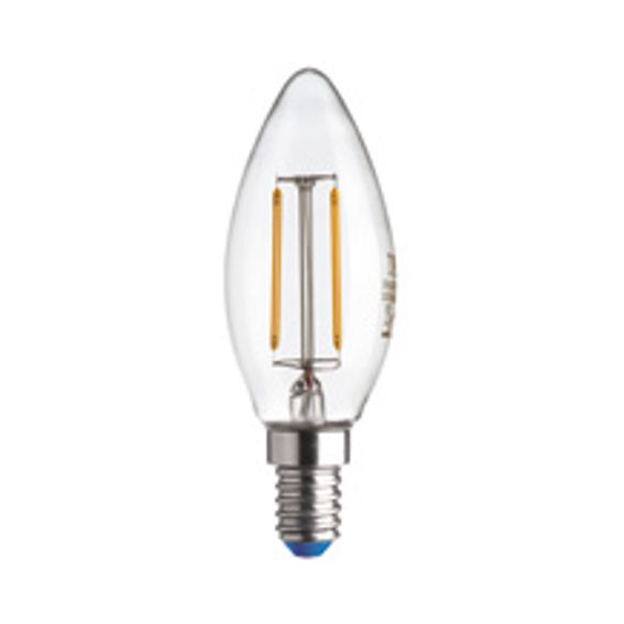 LAMP OLIVA FIL E14 6.5W CA