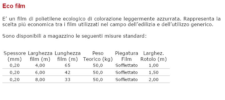 FOGLIA ECOFILM 0,20  400  