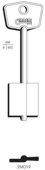 CHIAVE 2MO19 | 5MT14      