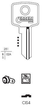 CHIAVE CIS4 | CIS4        