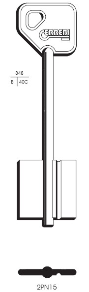 CHIAVE 2PN15 | 5PT20      