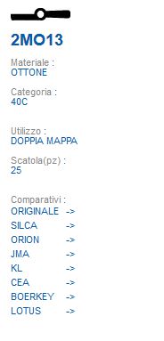 CHIAVE DO/MA GRA MTMF     