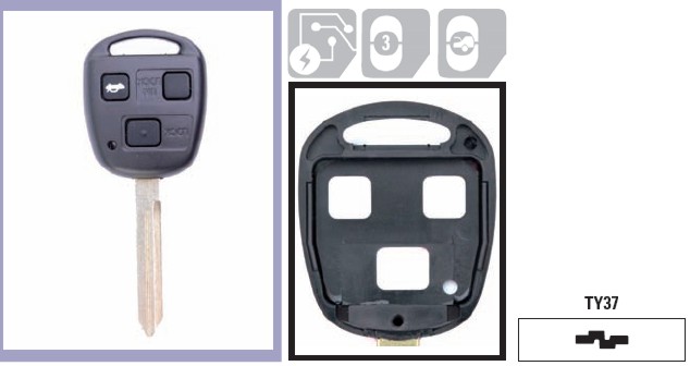 GUSCIO TOYOTA B GTOTY37RC4