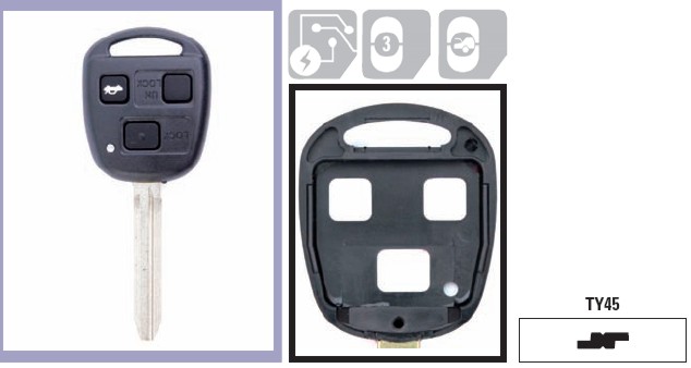 GUSCIO TOYOTA B GTOTY45C1 