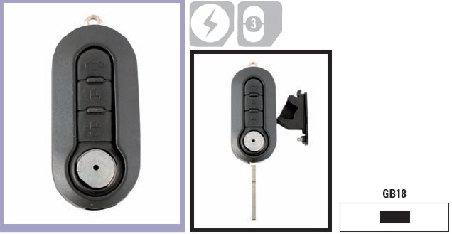 GUSCIO FIAT 500 GFIGB18C7 