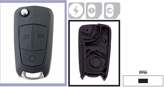 GUSCIO OPEL B GOPHF66C4   