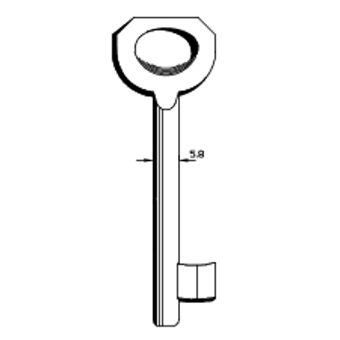 CHIAVE PPE28S | 5007EK    