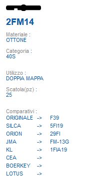 CHIAVE 2FM14 | 5FI19      