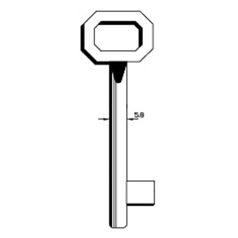 CHIAVE PP27GS | 6P3S      