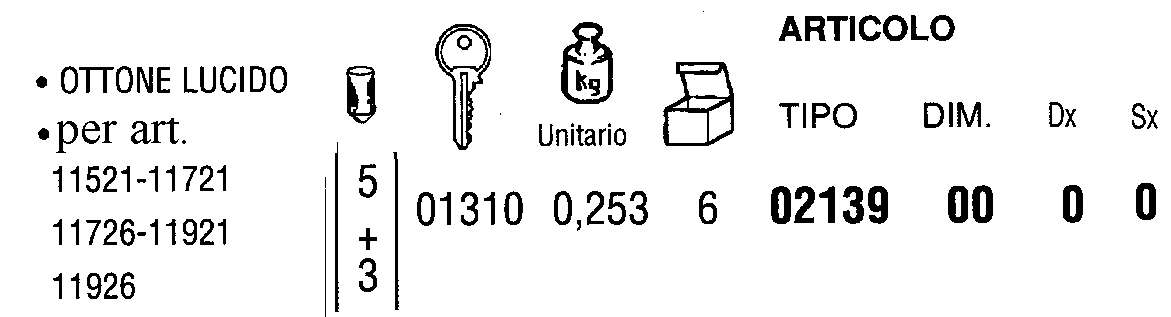 CILINDRI COPP. O/L x 01310