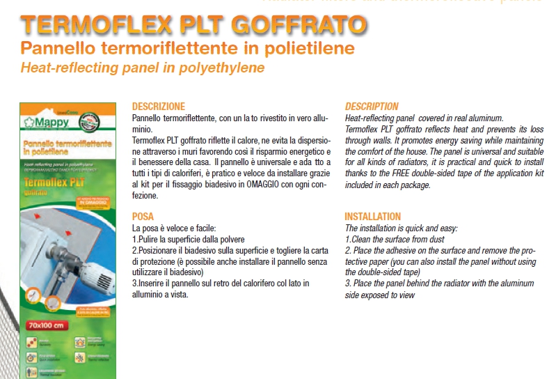 TERMORIFL CALORIFERO 1x20M