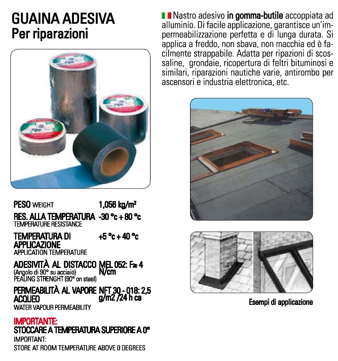 GUAINA BUTYLTAK 50MMx10 MT