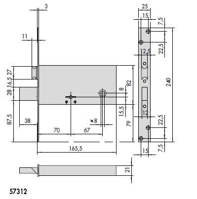 SERR.DOP/MAP 3CH 4M SC T25