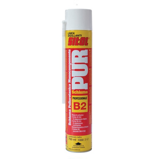 SCHIUMA POLIUR B2 750 ml  