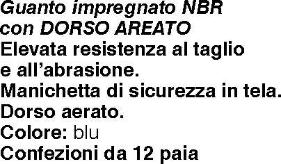 GUANTO NBR AERAT TG 10    