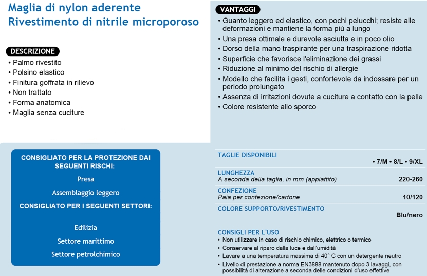 GUANTO SHOWA MOD 380  TG 7