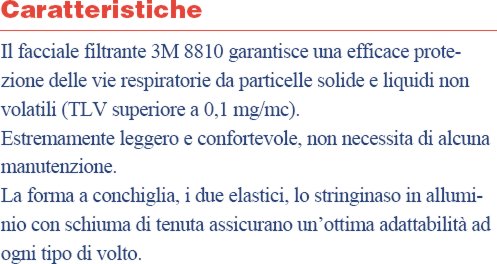 RESPIRATORE 8710 FFP1 20PZ