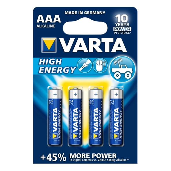 VARTA MINIS BL 4PZ LLP AAA