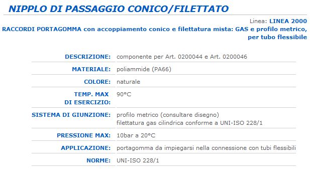 NIPPLO PASSAG CASS M60x2M 