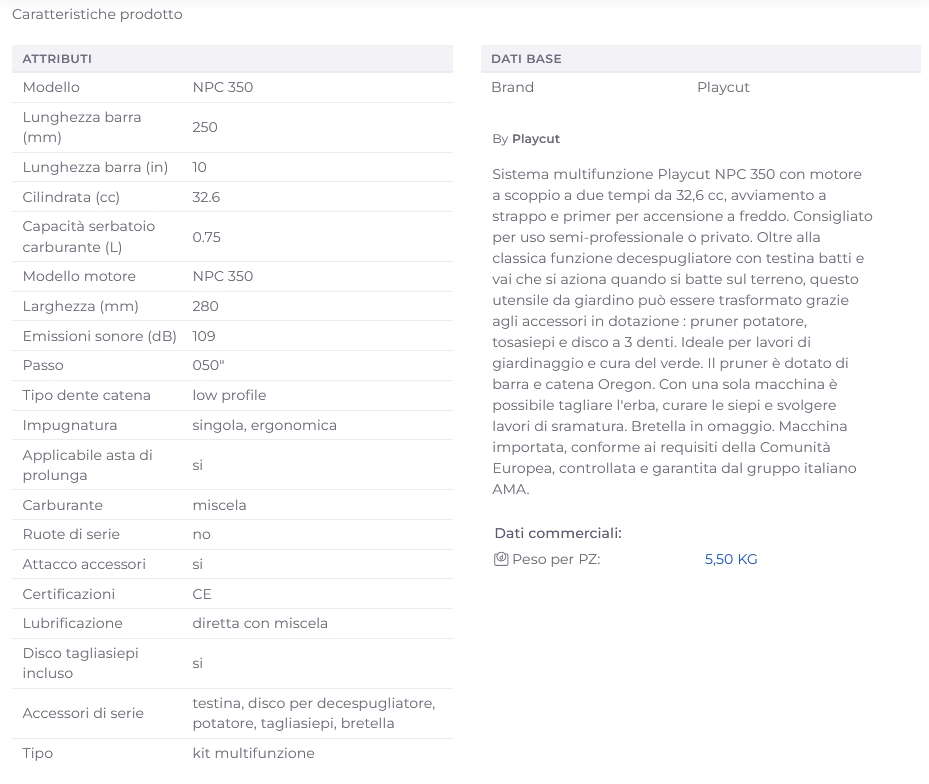 DECESP MULTIFUNZ. NPC350  