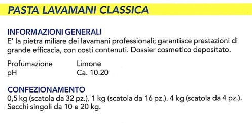 PASTA LAVAMANI BARAT  1 KG