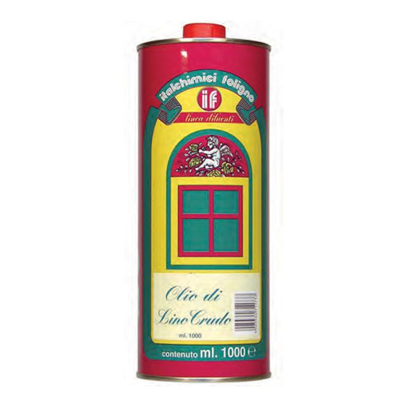 OLIO LINO CRUDO      1 LT 