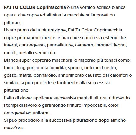 COPRIMACCHIA FAI TU 400ML 