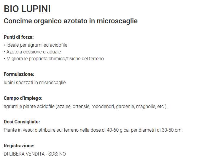 ZAPI LUPINI BIO 1 KG      