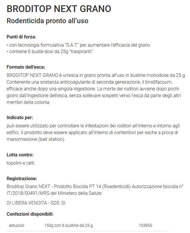 ZAPI BRODITOP GRANO 150 GR