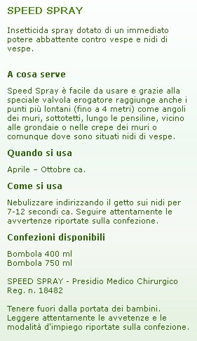 ZAPI SPEED ANTIVESPE 400ML