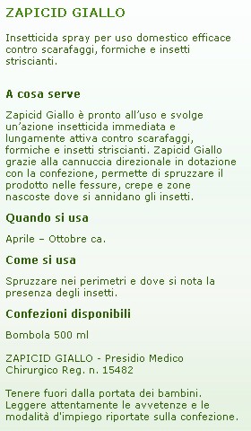 ZAPICID FORMIC-SCARAF 500M