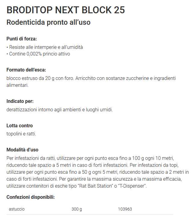 ZAPI BRODITOP NEXBLOK300GR