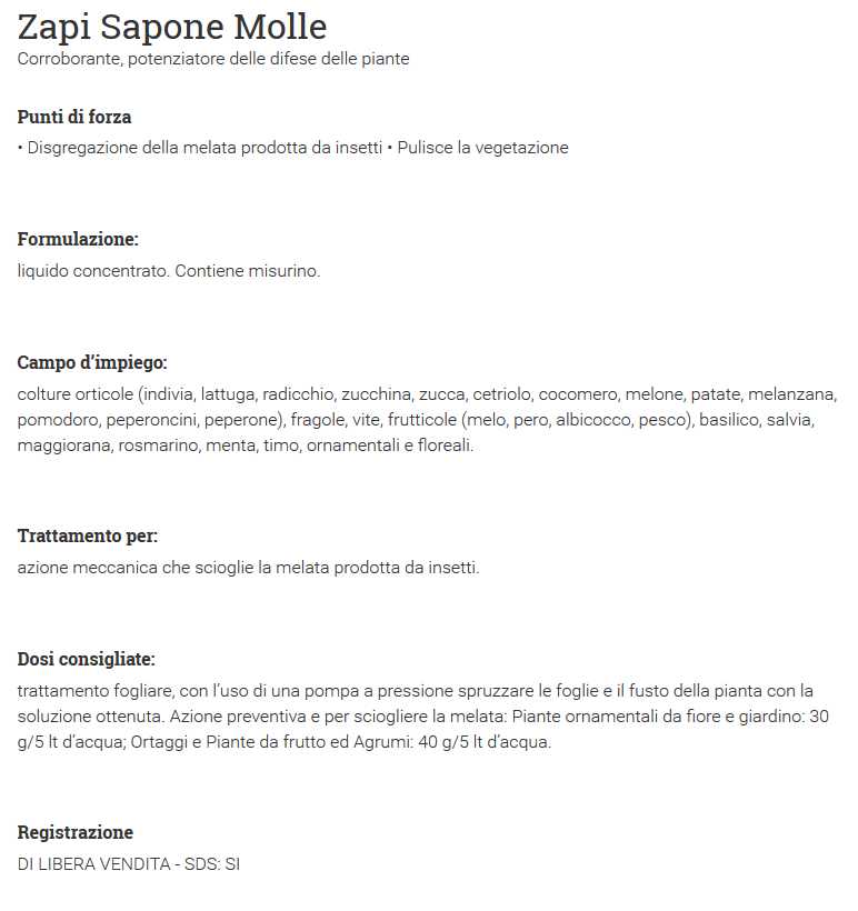 ZAPI CORROB SAPON/MOLLE250