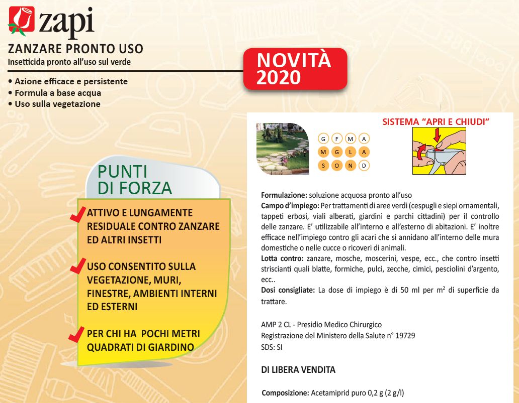 ZAPI ZANZ PRONTO USO 1 LT 