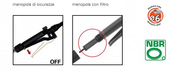 IMPUGNATURA/MANOPOLA POMPE