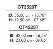 VASO CIOTOLA LARA diametro 35XH20 