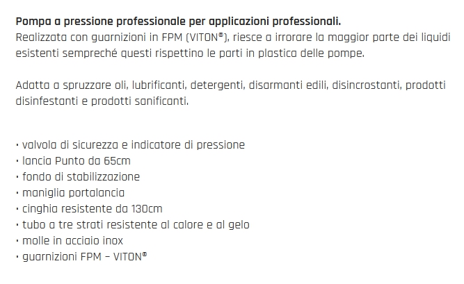 POMPA ALTA 7000 C/G VITON 