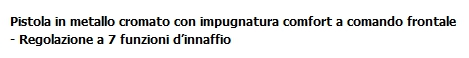 PISTOLA MET CROM 7 REGOLAZ