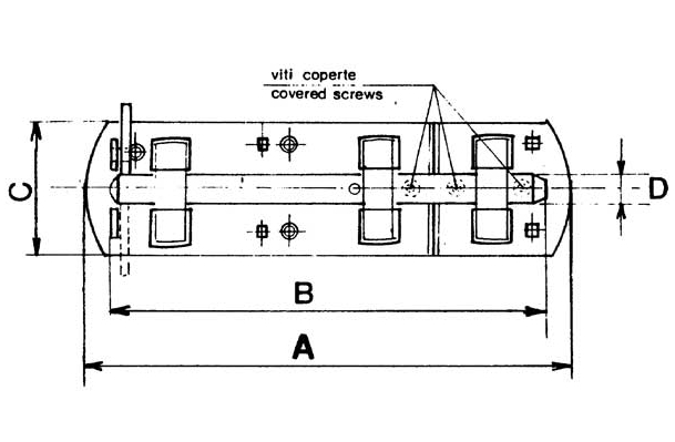 CATENACCIO TRASV 220 BRONZ