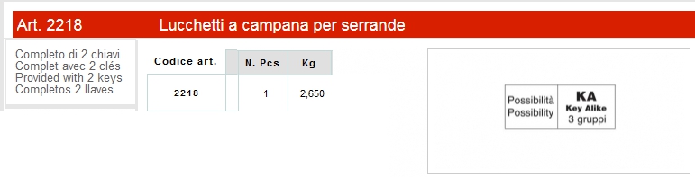 LUCCH CAMPANA SERRAN COMPL