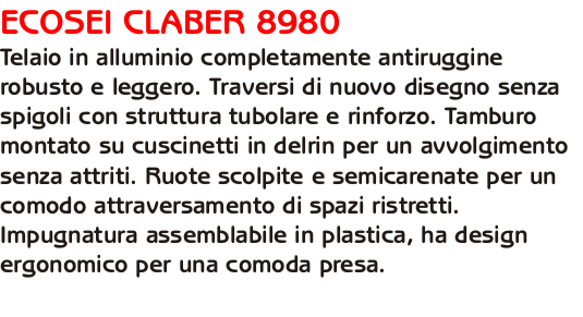 CARRELLO ECO6 ABS 50MT 1/2