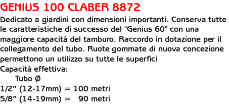 CARREL GENIUS 100 ABS VUOT